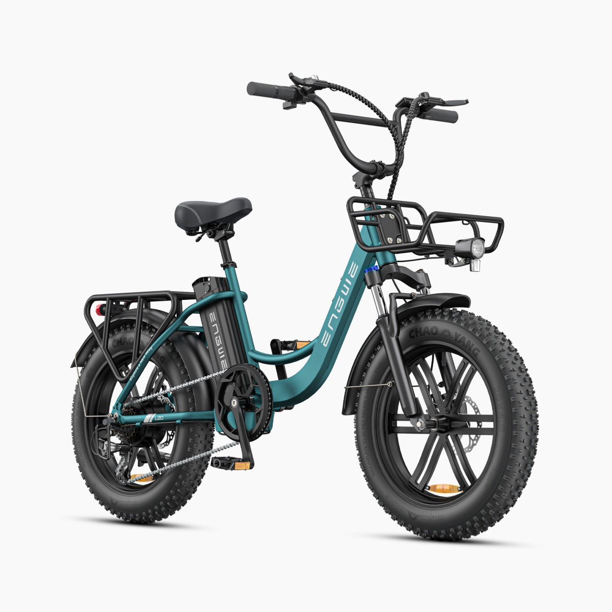 Vélo électrique ENGWE L20 Boost - Moteur 250W Batterie 48V13Ah Pneus 20 Pouces Freins à Disques Mécaniques - Vert