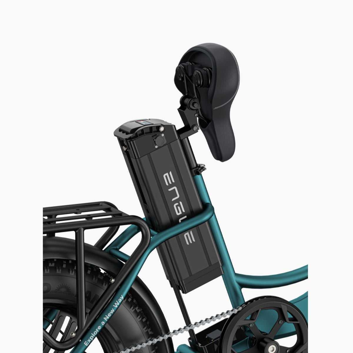 Vélo électrique ENGWE L20 Boost - Moteur 250W Batterie 48V13Ah Pneus 20 Pouces Freins à Disques Mécaniques - Vert