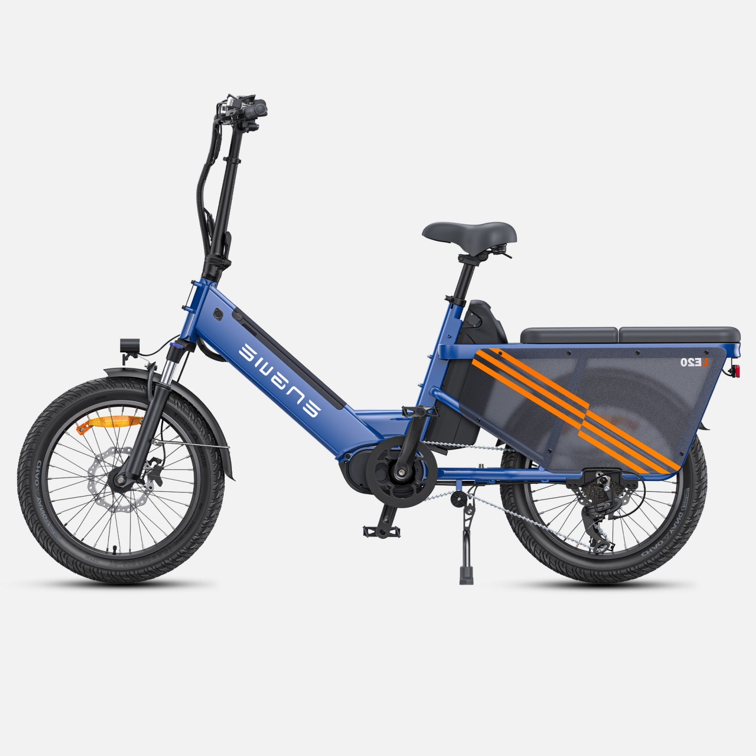 Vélo électrique ENGWE LE20 EU - Pneus 20 Pouces 250W Moteur Double Batterie 48V38.4AH Freins Hydrauliques - Bleu