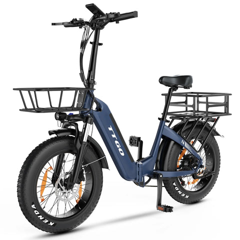 Panier Avant TTGO F6 E-Bike - 350x310x190mm 2.88KG - Noir
