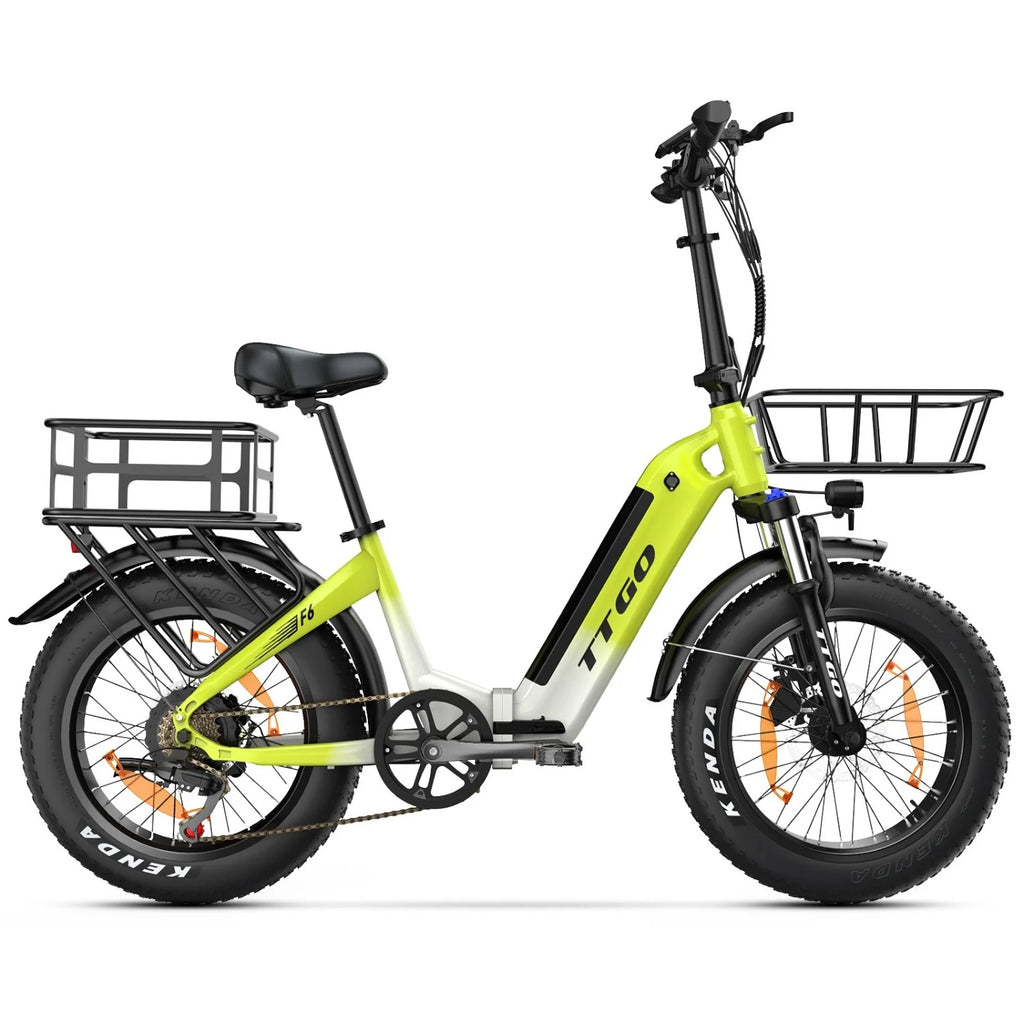 Panier Arrière TTGO F6 E-Bike - 470*350*190mm 3.48KG - Noir