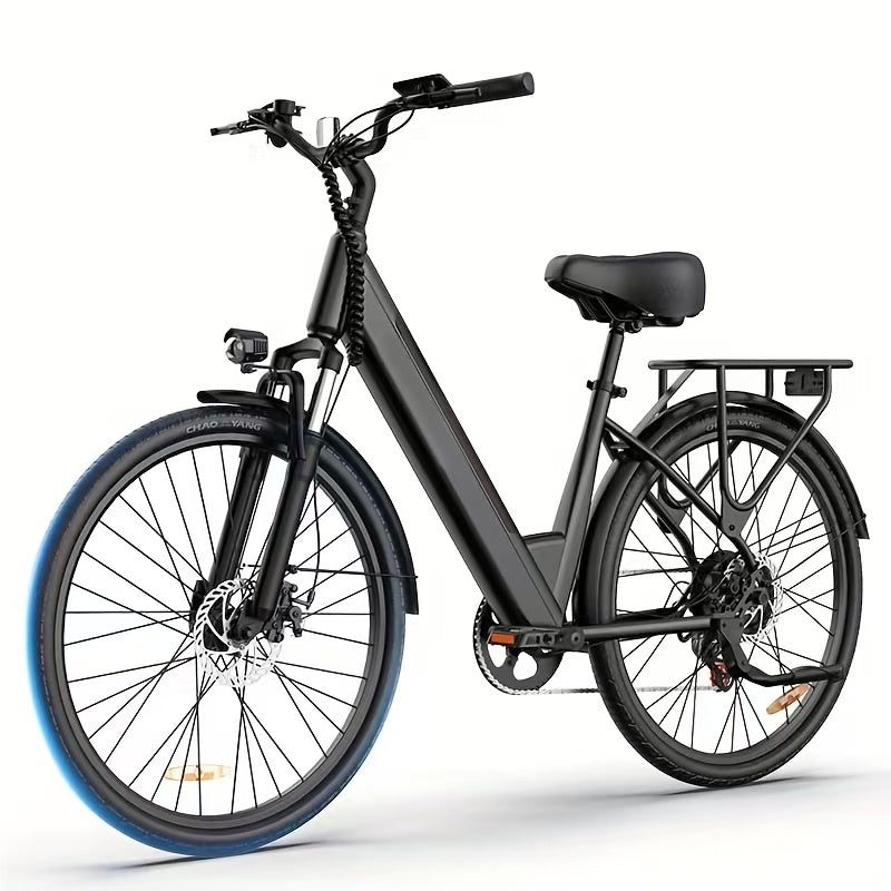 Vélo électrique URLIFE E26 - Moteur 250W Batterie 36V 13Ah Pneus De 26 Pouces  Freins à Disque - Noir