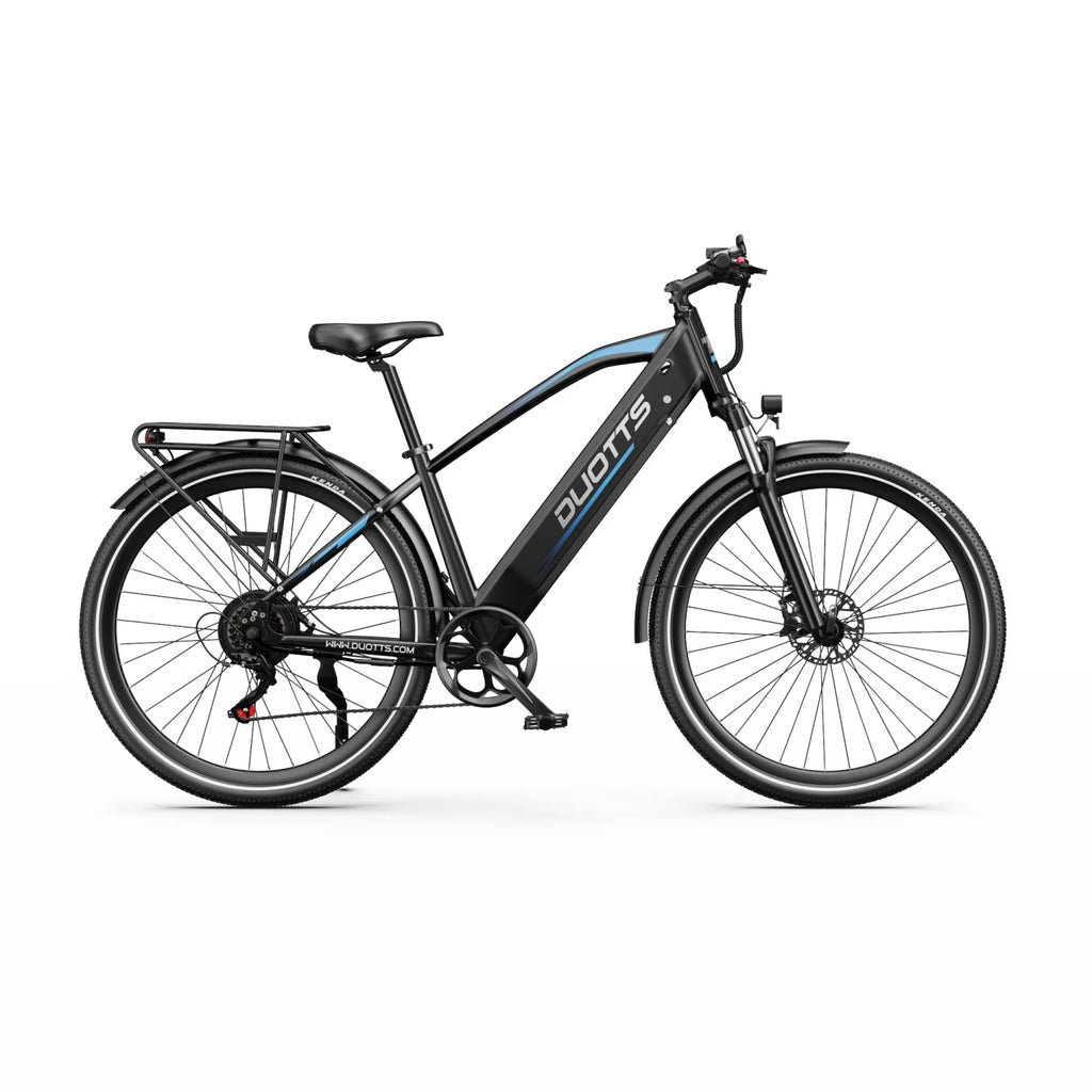 Vélo Électrique Duotts C29 Max - Moteur 250W Batterie 48V18Ah 29 Pouces Freins Hydrauliques - Bleu Noir