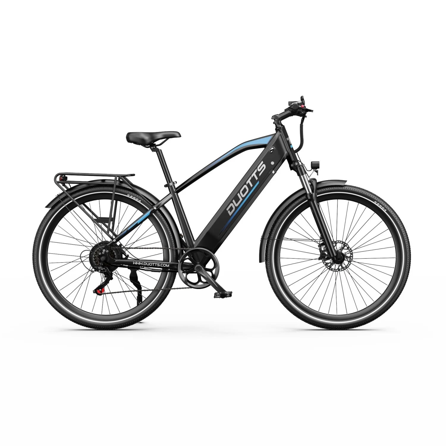 Vélo Électrique Duotts C29 Max - Moteur 250W Batterie 48V18Ah 29 Pouces Freins Hydrauliques - Bleu Noir