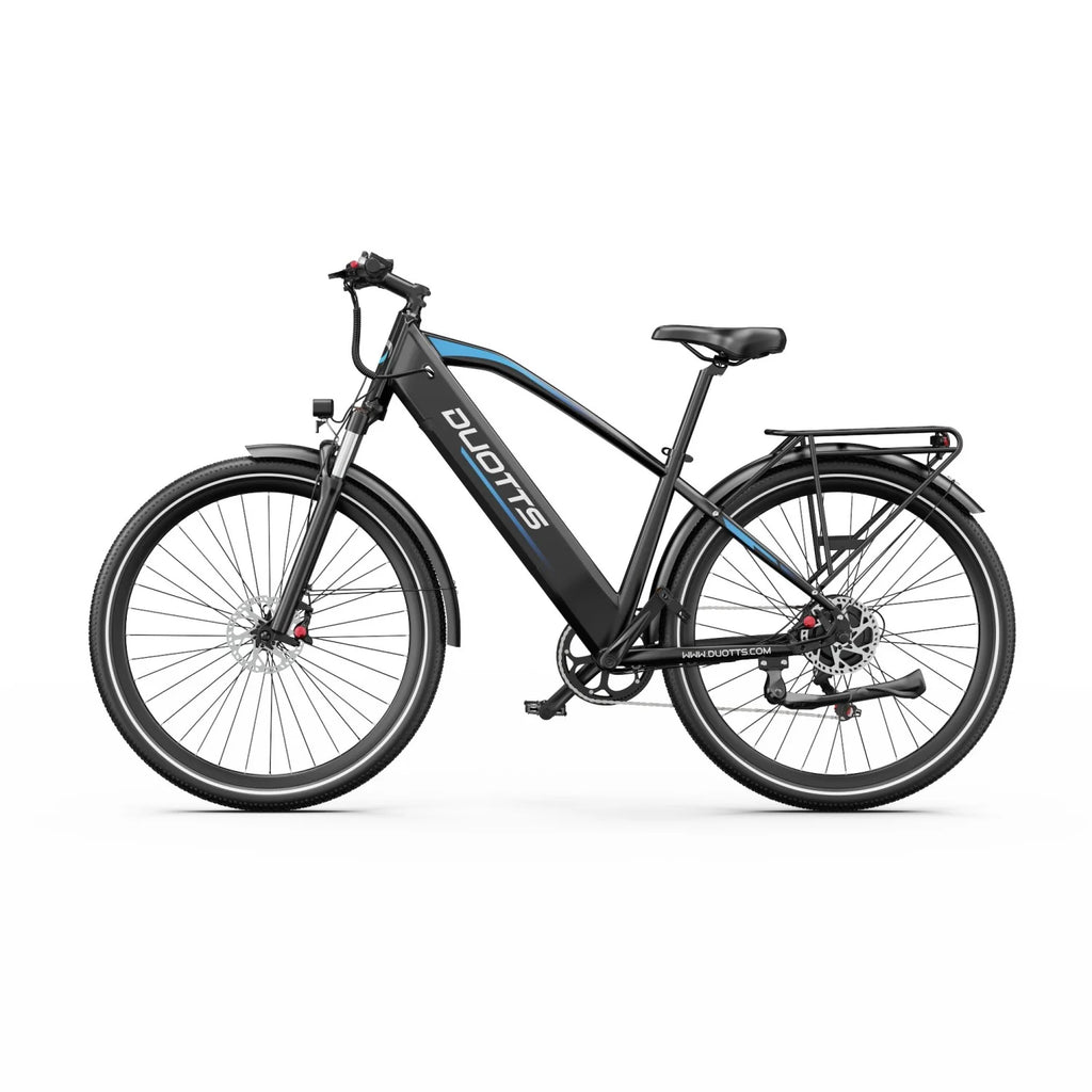 Vélo Électrique Duotts C29 Max - Moteur 250W Batterie 48V18Ah 29 Pouces Freins Hydrauliques - Bleu Noir