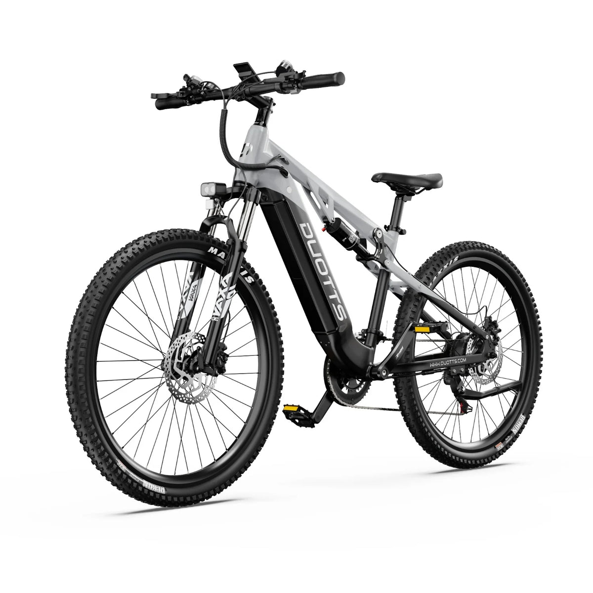 Vélo Électrique Duotts E29 - Moteur 250W Batterie 48V13.5AH Freins Hydrauliques - Blanc argenté