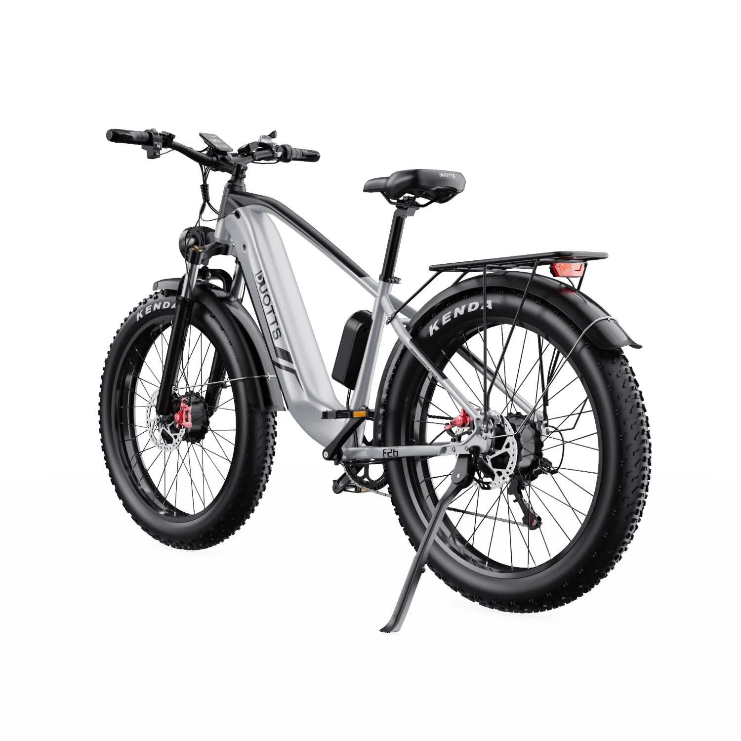 Duotts F26 Vélo Électrique - Moteurs 750W*2 Batterie 48V 20Ah Non pliable - Blanc argenté