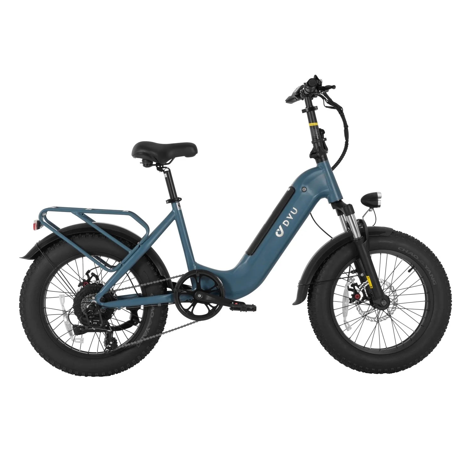DYU FF500 500W 48V14Ah Batterie vélo électrique pliant 20 pouces - Bleu