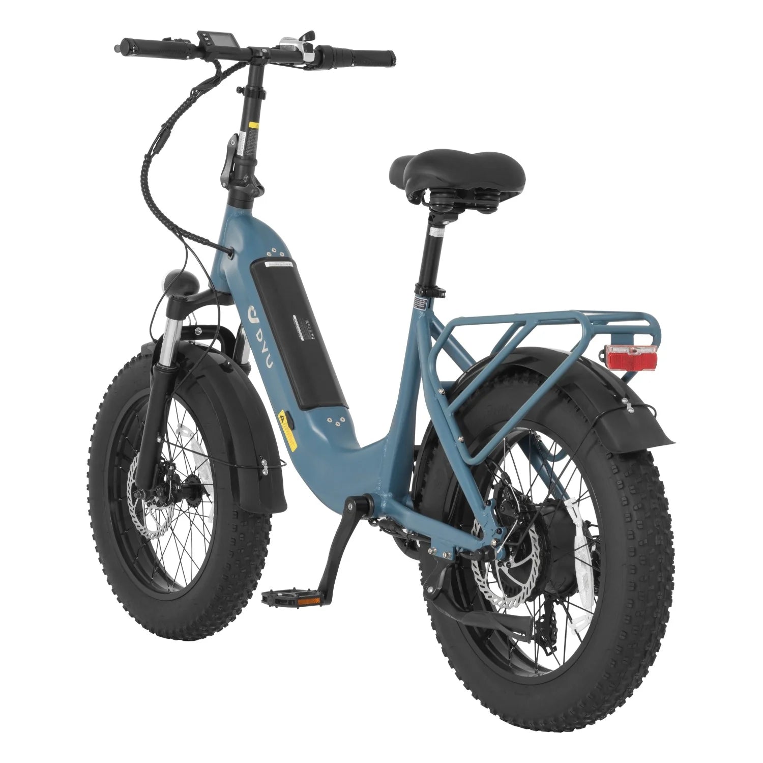DYU FF500 500W 48V14Ah Batterie vélo électrique pliant 20 pouces - Bleu