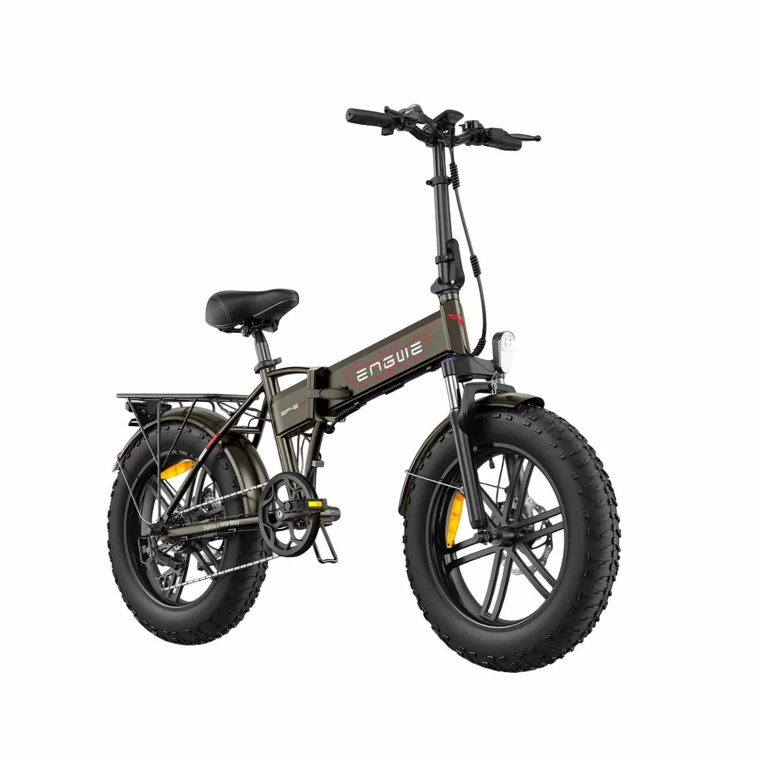 ENGWE EP-2 BOOST Vélo électrique - Moteur 250W Batterie 624Wh Pneus 20x4.0 Pouces - Brun