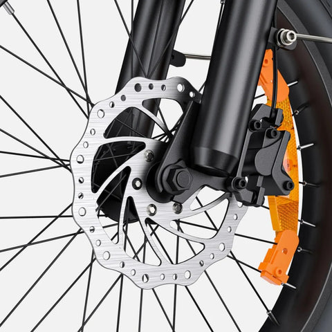 Vélo Électrique ENGWE L20 3.0 Boost - Moteur 250W Batterie 48V13.5Ah Pneus De 20 Pouces TÜV Certifié Freins à Disque Hydrauliques - Or