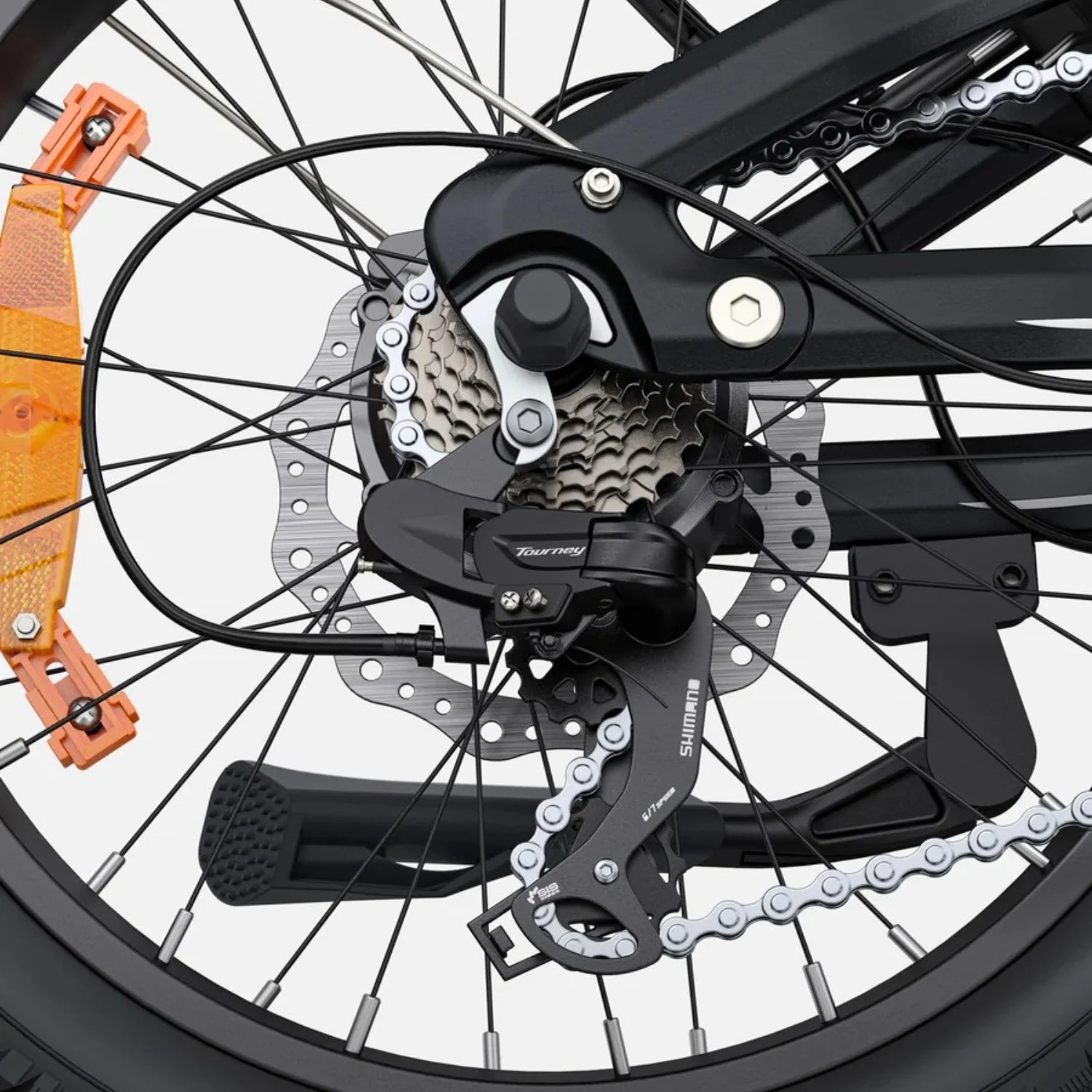 Vélo Électrique ENGWE L20 3.0 Boost - Moteur 250W Batterie 48V13.5Ah Pneus De 20 Pouces TÜV Certifié Freins à Disque Hydrauliques - Or