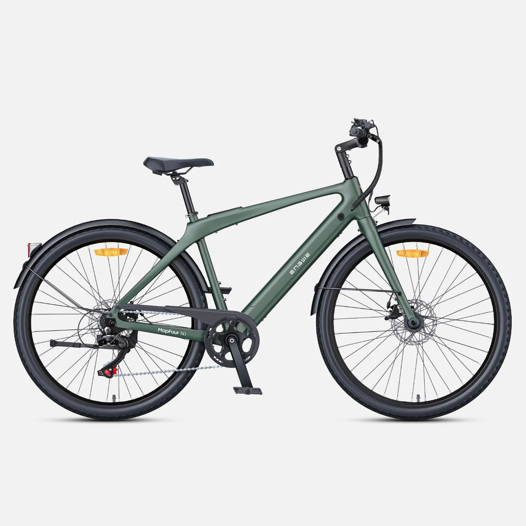 Vélo Électrique ENGWE N1 AIR  - Moteur 250W Batterie 36V10Ah Pneus De 27.5 Pouces  Freins à Disque - Vert