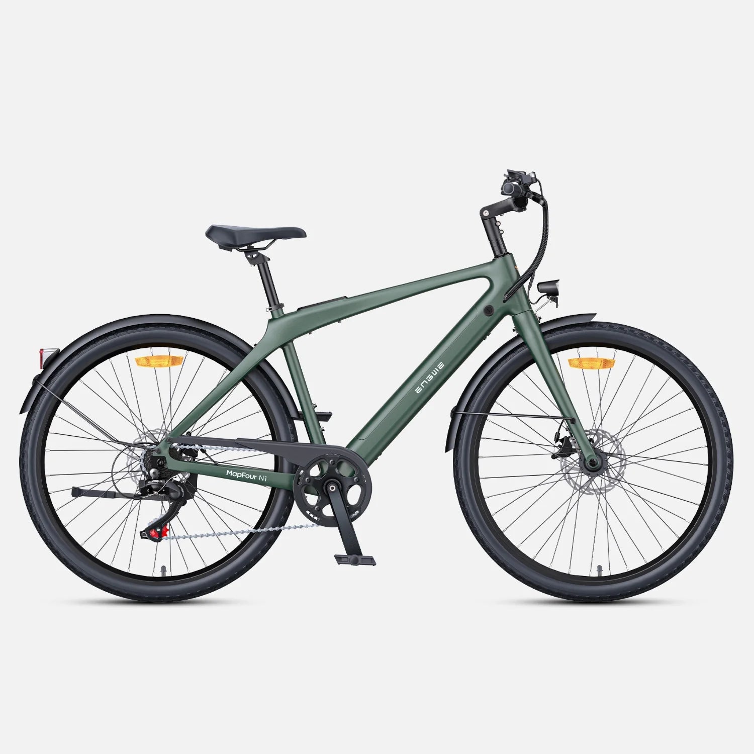 Vélo Électrique ENGWE N1 AIR  - Moteur 250W Batterie 36V10Ah Pneus De 27.5 Pouces  Freins à Disque - Vert