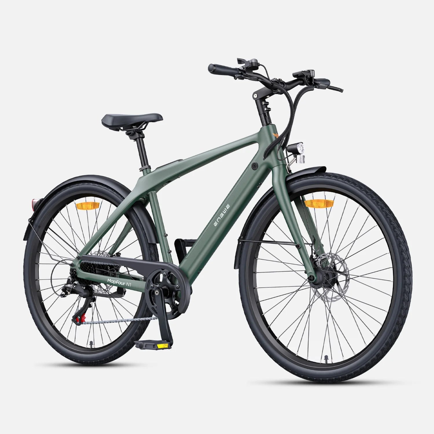 Vélo Électrique ENGWE N1 AIR  - Moteur 250W Batterie 36V10Ah Pneus De 27.5 Pouces  Freins à Disque - Vert