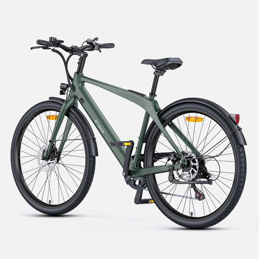 Vélo Électrique ENGWE N1 AIR  - Moteur 250W Batterie 36V10Ah Pneus De 27.5 Pouces  Freins à Disque - Vert