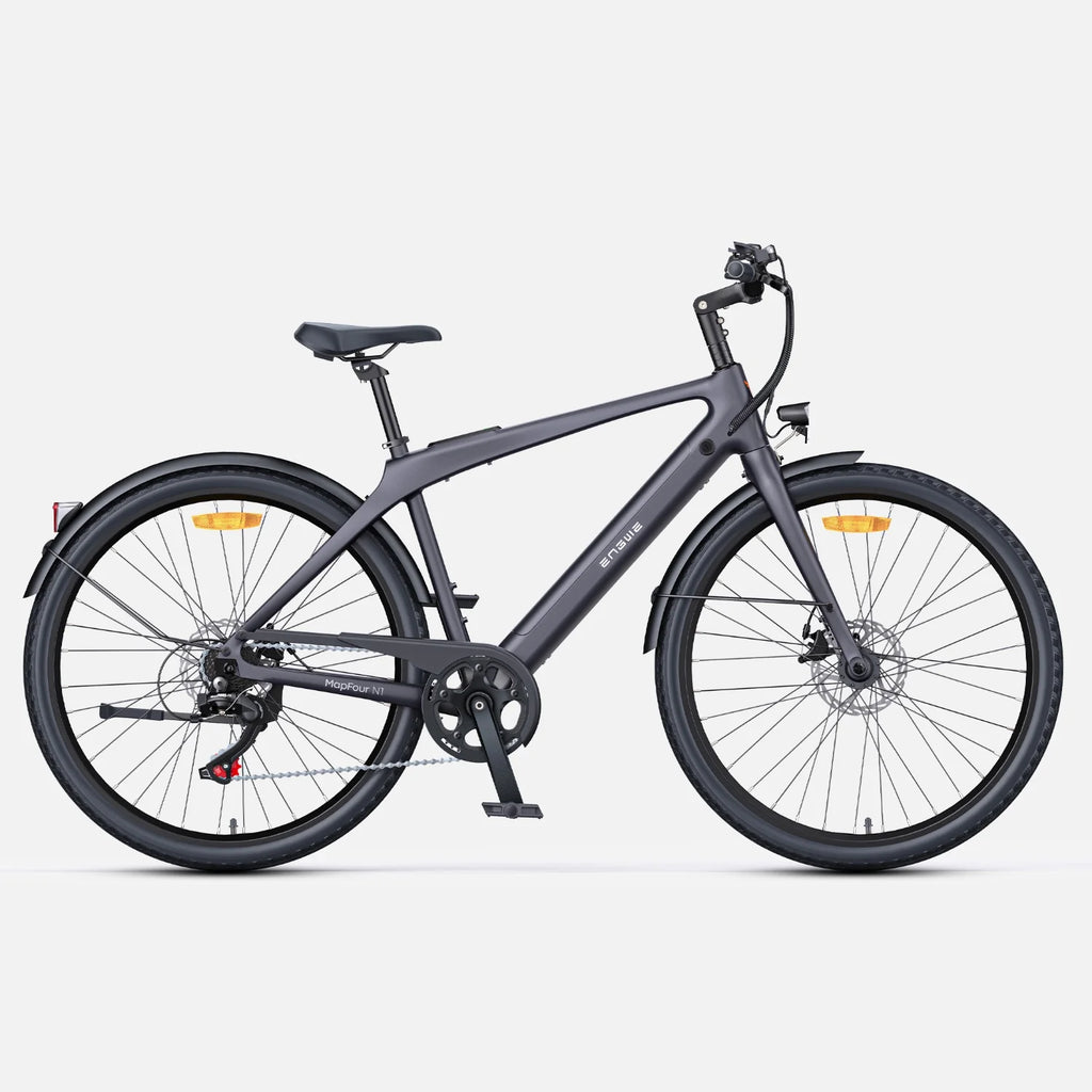 Vélo Électrique ENGWE N1 AIR  - Moteur 250W Batterie 36V10Ah Pneus De 27.5 Pouces  Freins à Disque - Gris