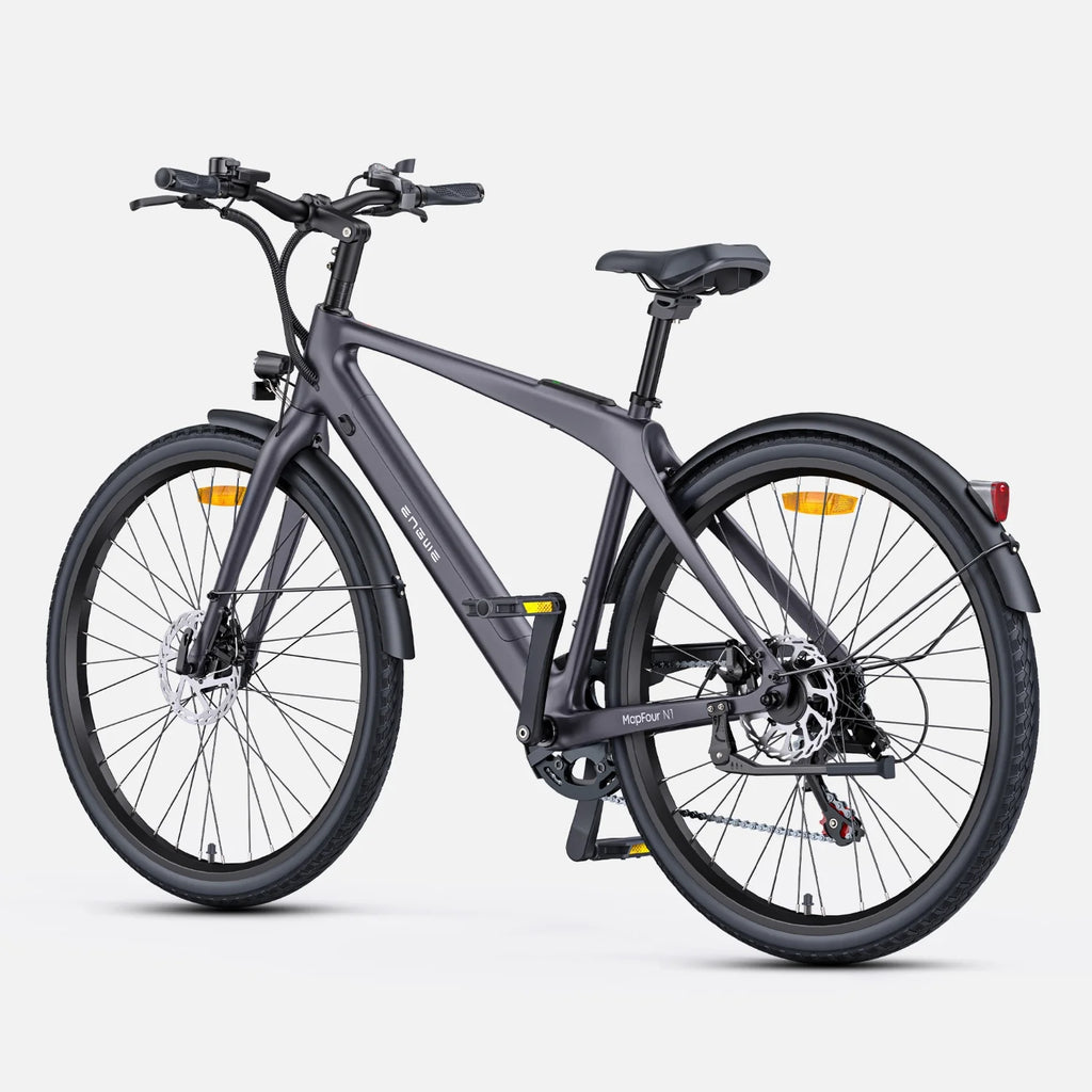 Vélo Électrique ENGWE N1 AIR  - Moteur 250W Batterie 36V10Ah Pneus De 27.5 Pouces  Freins à Disque - Gris