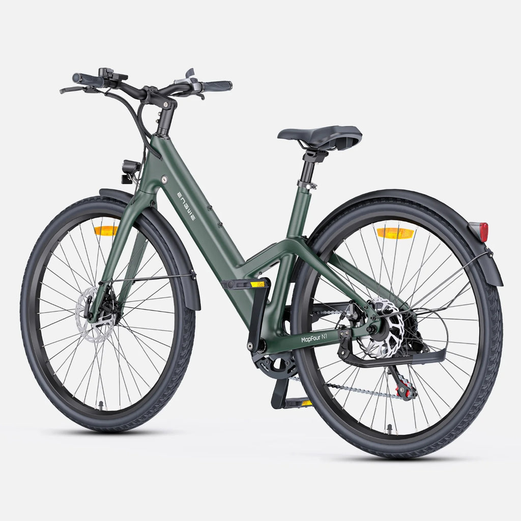 Vélo Électrique ENGWE N1 AIR ST  - Moteur 250W Batterie 36V10Ah Pneus De 27.5 Pouces  Freins à Disque - Vert