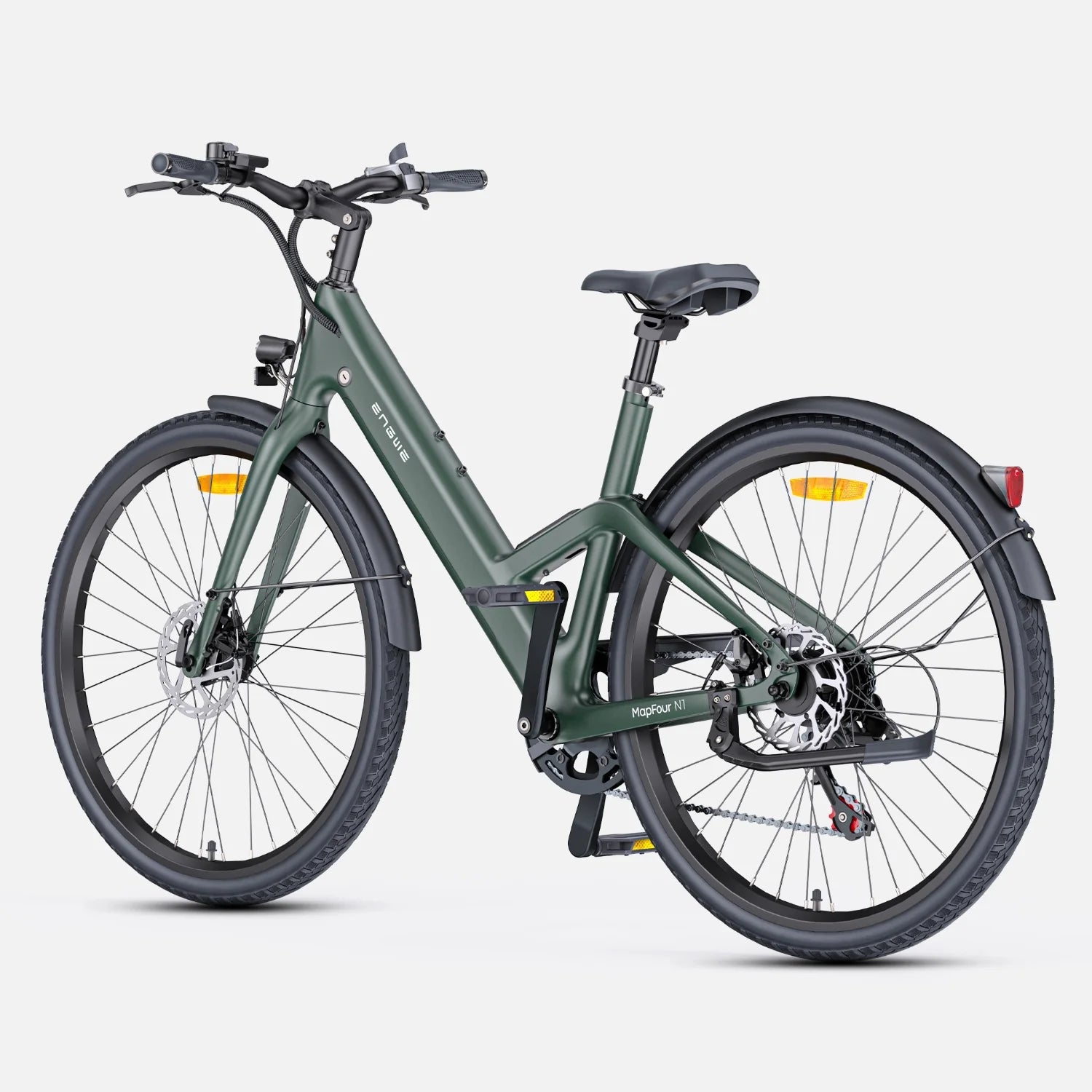 Vélo Électrique ENGWE N1 AIR ST  - Moteur 250W Batterie 36V10Ah Pneus De 27.5 Pouces  Freins à Disque - Vert