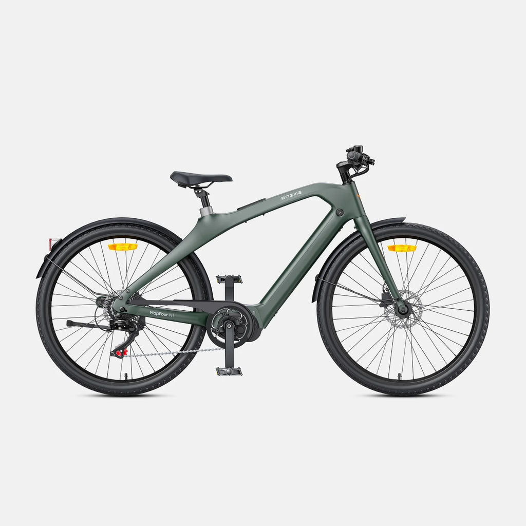 Vélo Électrique ENGWE N1 PRO - Moteur 250W Batterie 36V10Ah Pneus De 27.5 Pouces  Freins à Disque Hydrauliques - Vert