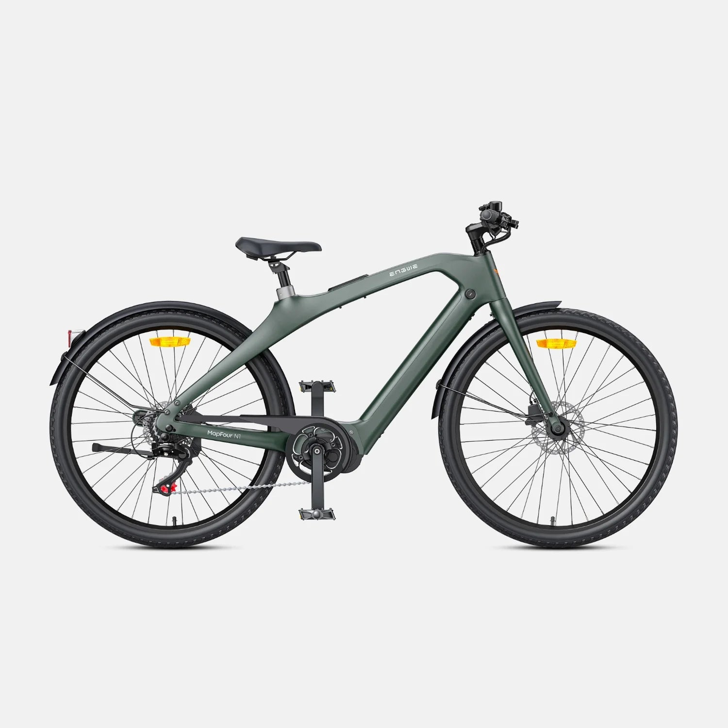 Vélo Électrique ENGWE N1 PRO - Moteur 250W Batterie 36V10Ah Pneus De 27.5 Pouces  Freins à Disque Hydrauliques - Vert