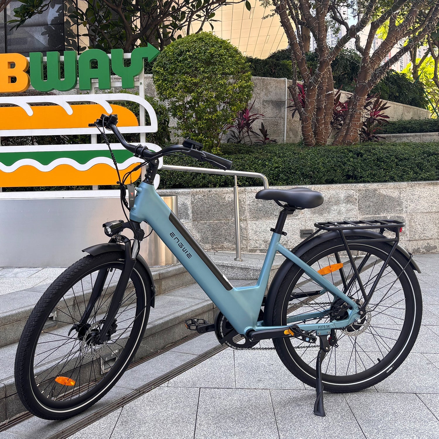 Vélo Électrique ENGWE P275 SE - 250W Moteur Batterie 468Wh Pneus 27.5" Pouces freins à disque - Bleu