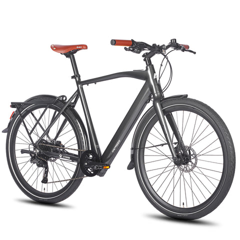 FAFREES F700M Vélo Électrique - Moteur 250W Batterie 36V10AH Freins Hydrauliques Urbain Cadre Aluminium - Noir