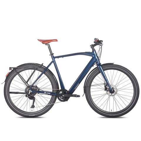 FAFREES F700M Vélo Électrique - Moteur 250W Batterie 36V10AH Freins Hydrauliques Urbain Cadre Aluminium - Bleu