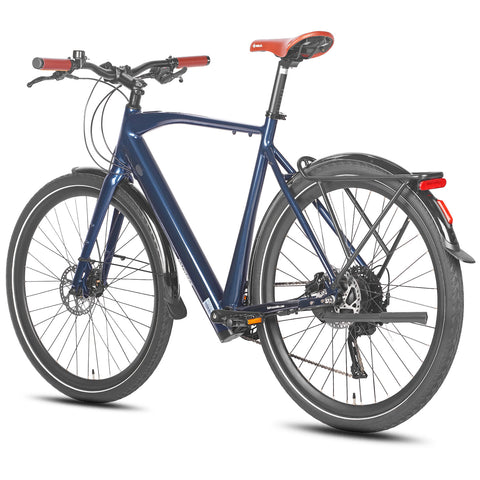 FAFREES F700M Vélo Électrique - Moteur 250W Batterie 36V10AH Freins Hydrauliques Urbain Cadre Aluminium - Bleu