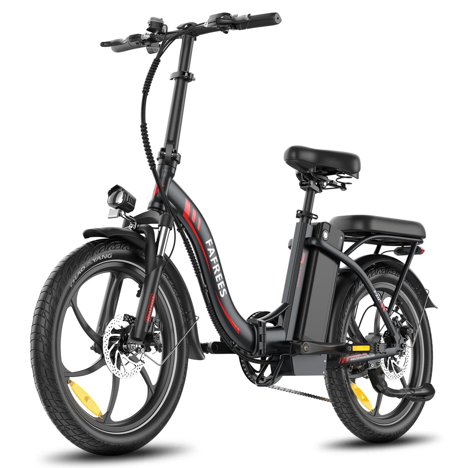 Vélo Électrique FAFREES F20+ - Moteur 250W Batterie 36V20Ah Pneus De 20 Pouces Frein à Disque Mécanique - Noir