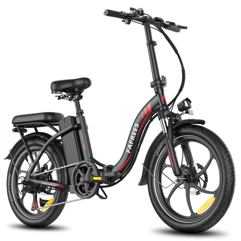 Vélo Électrique FAFREES F20+ - Moteur 250W Batterie 36V20Ah Pneus De 20 Pouces Frein à Disque Mécanique - Noir