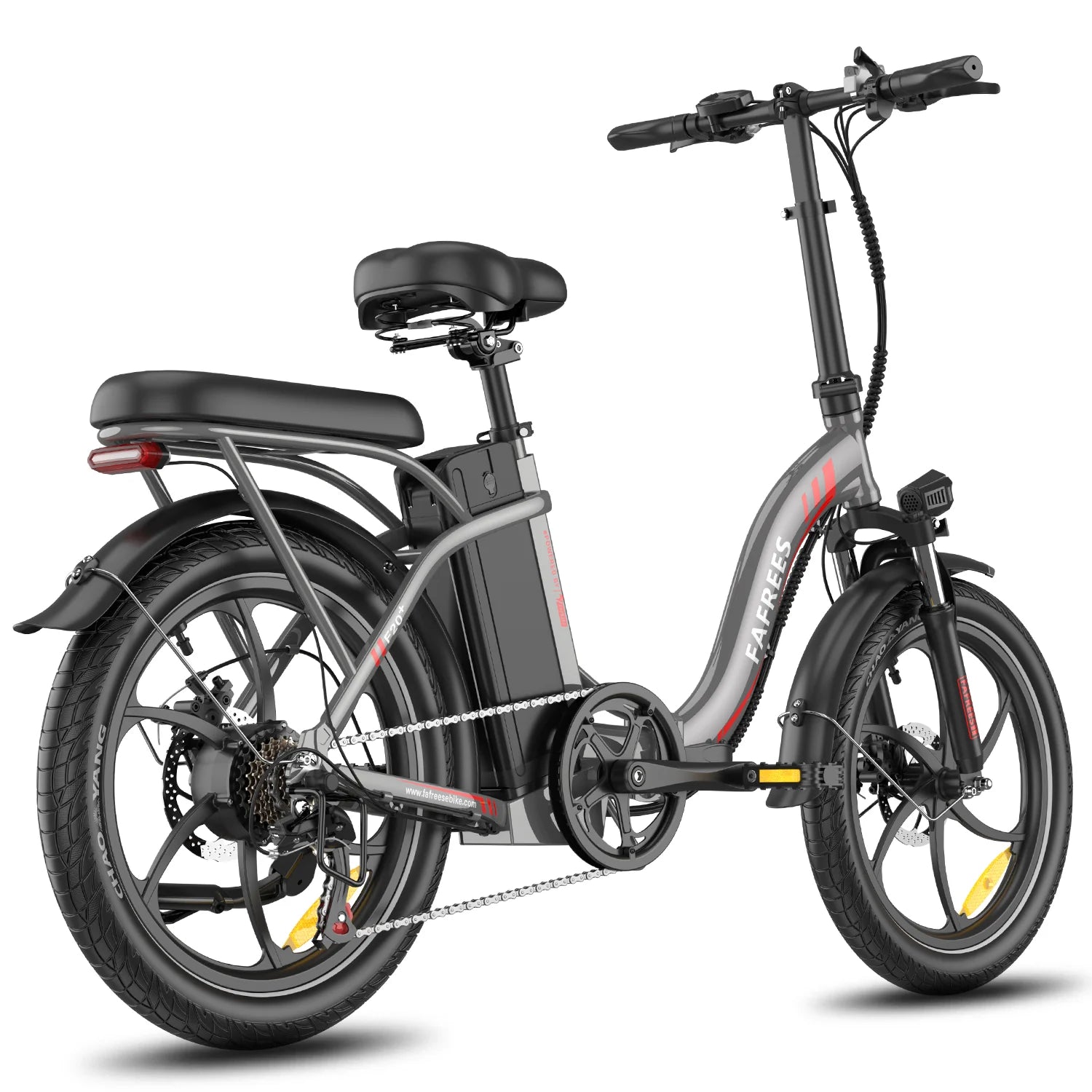 Vélo Électrique FAFREES F20+ - Moteur 250W Batterie 36V20Ah Pneus De 20 Pouces Frein à Disque Mécanique - Gris