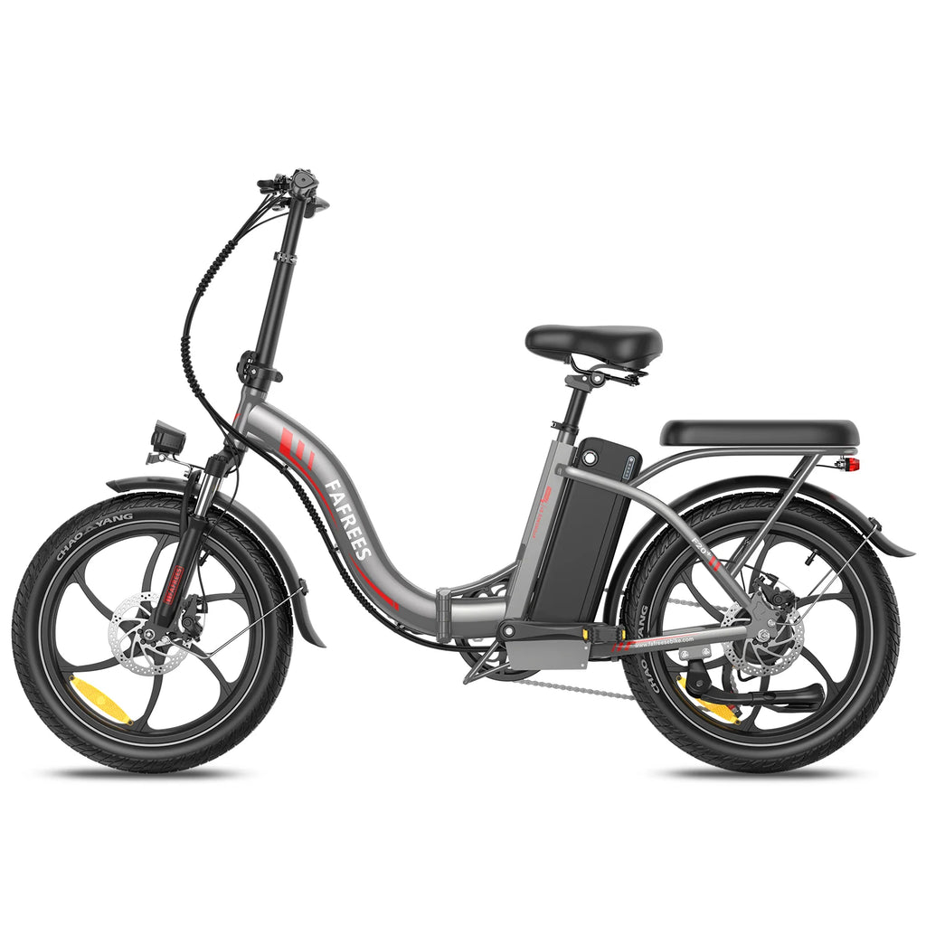 Vélo Électrique FAFREES F20+ - Moteur 250W Batterie 36V20Ah Pneus De 20 Pouces Frein à Disque Mécanique - Gris