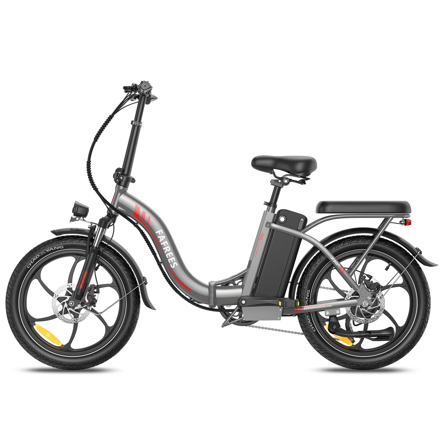 Vélo Électrique FAFREES F20+ - Moteur 250W Batterie 36V20Ah Pneus De 20 Pouces Frein à Disque Mécanique - Gris