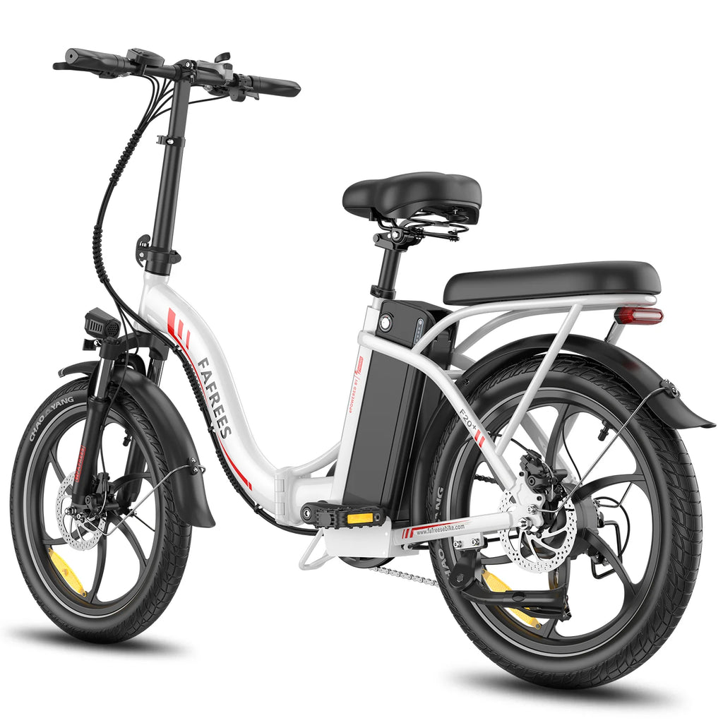 Vélo Électrique FAFREES F20+ - Moteur 250W Batterie 36V20Ah Pneus De 20 Pouces Frein à Disque Mécanique - Blanc