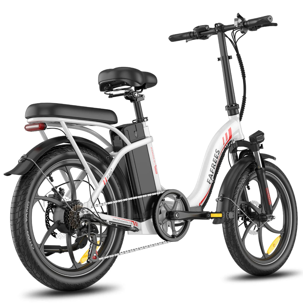 Vélo Électrique FAFREES F20+ - Moteur 250W Batterie 36V20Ah Pneus De 20 Pouces Frein à Disque Mécanique - Blanc