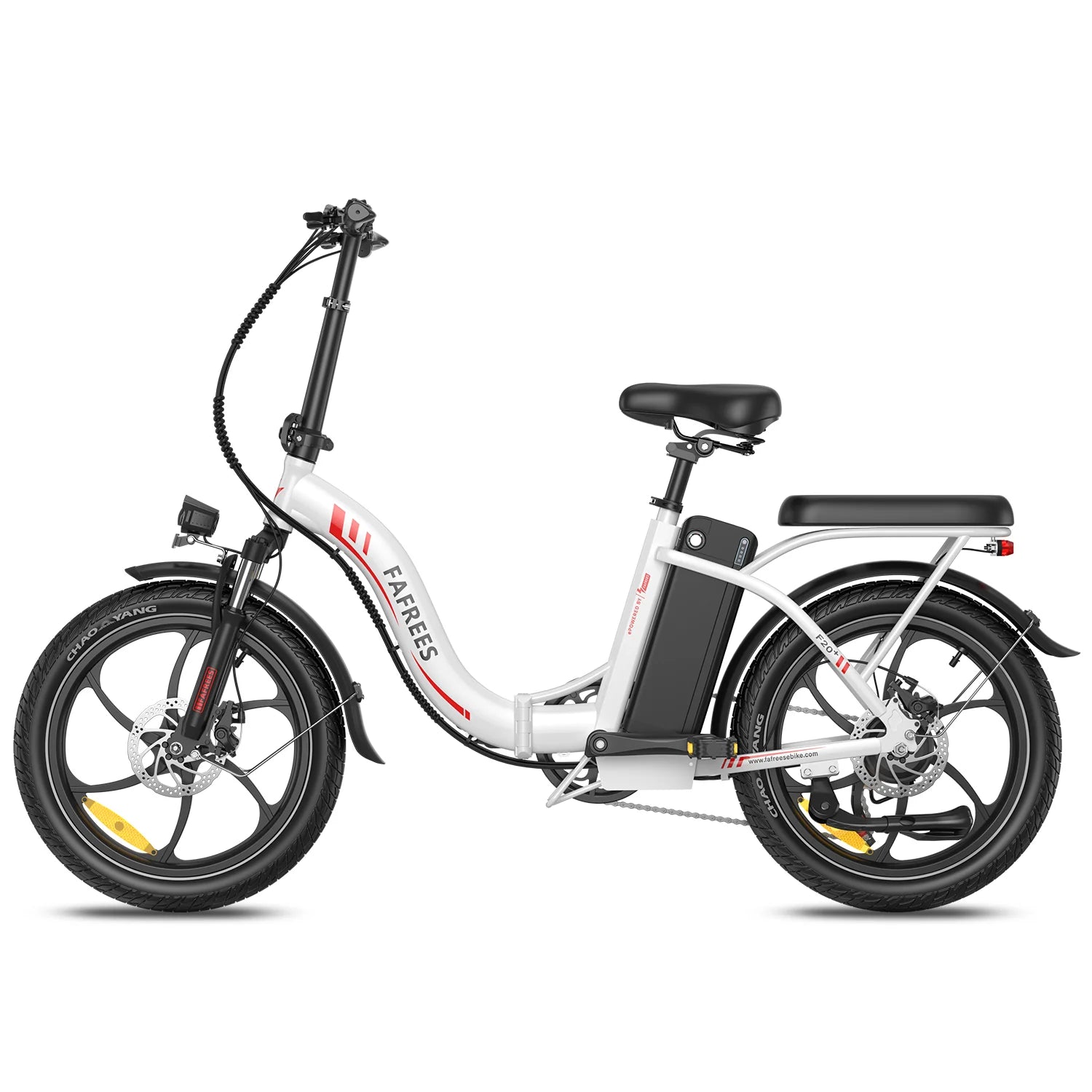 Vélo Électrique FAFREES F20+ - Moteur 250W Batterie 36V20Ah Pneus De 20 Pouces Frein à Disque Mécanique - Blanc