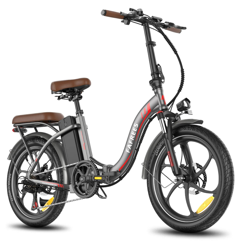 Vélo Électrique FAFREES F20+ Pro - Moteur 250W Batterie 36V22.5Ah Pneus De 20 Pouces Frein à Disque Mécanique - Gris