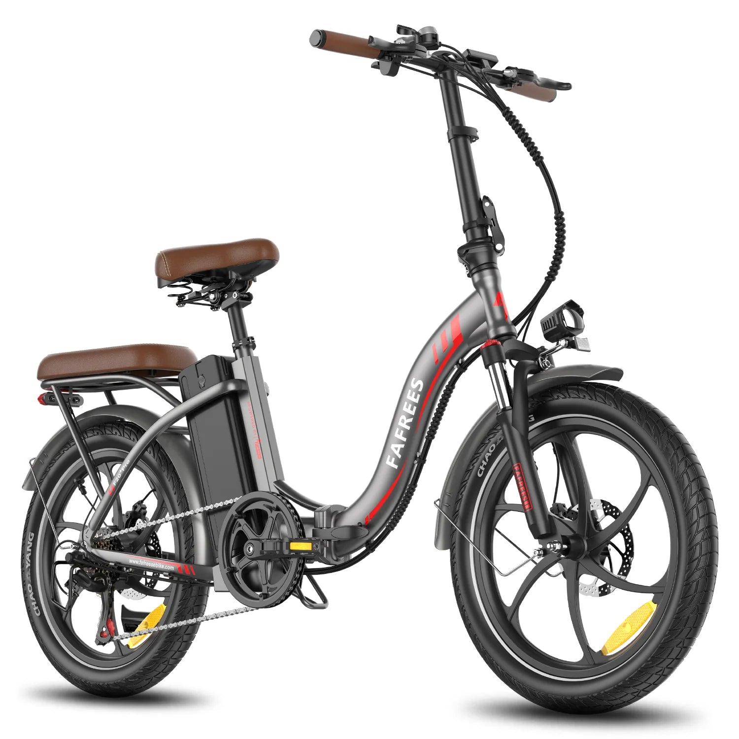 Vélo Électrique FAFREES F20+ Pro - Moteur 250W Batterie 36V22.5Ah Pneus De 20 Pouces Frein à Disque Mécanique - Gris