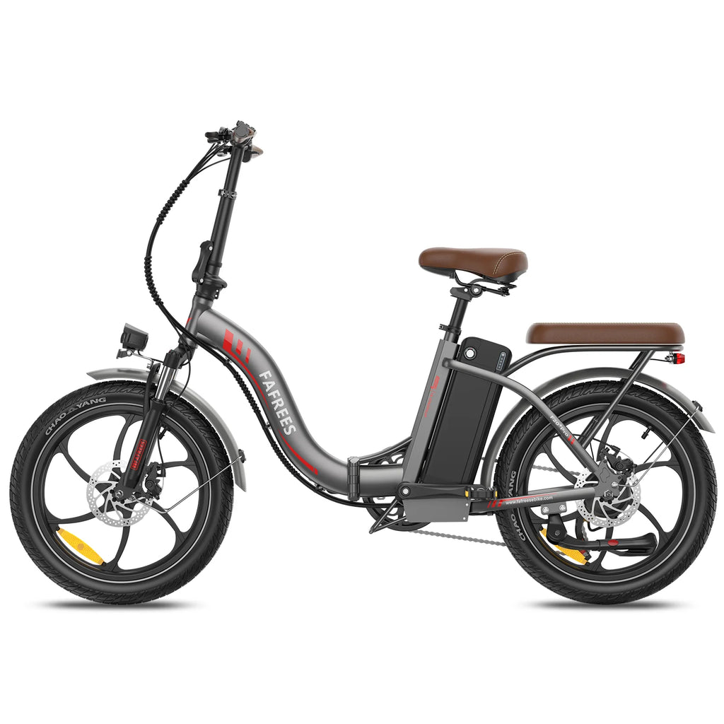 Vélo Électrique FAFREES F20+ Pro - Moteur 250W Batterie 36V22.5Ah Pneus De 20 Pouces Frein à Disque Mécanique - Gris