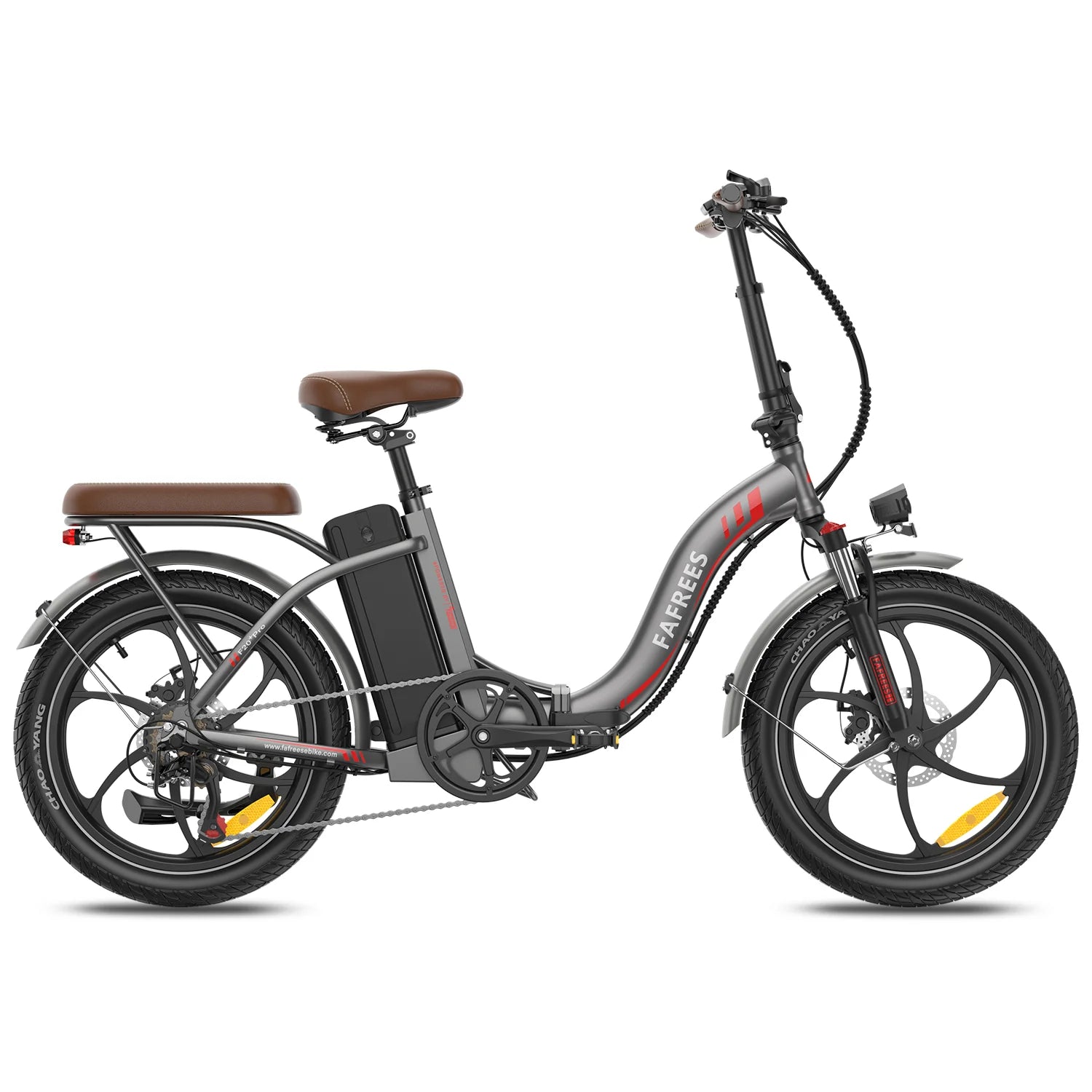 Vélo Électrique FAFREES F20+ Pro - Moteur 250W Batterie 36V22.5Ah Pneus De 20 Pouces Frein à Disque Mécanique - Gris