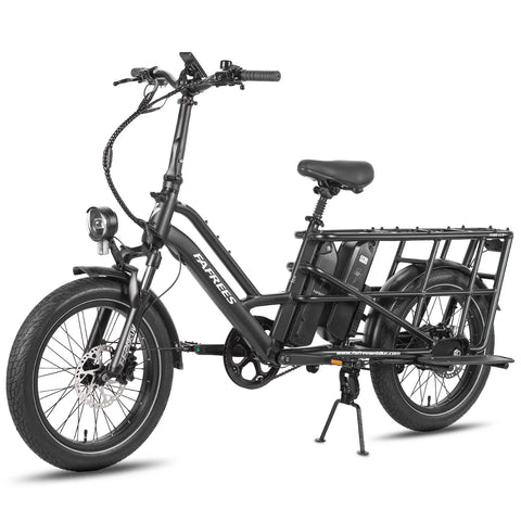 FAFREES FF20 CUV Vélo Électrique - Moteur 250W Batterie 48V24Ah 20 Pouces Pneus Freins à Disque Hydrauliques - Noir