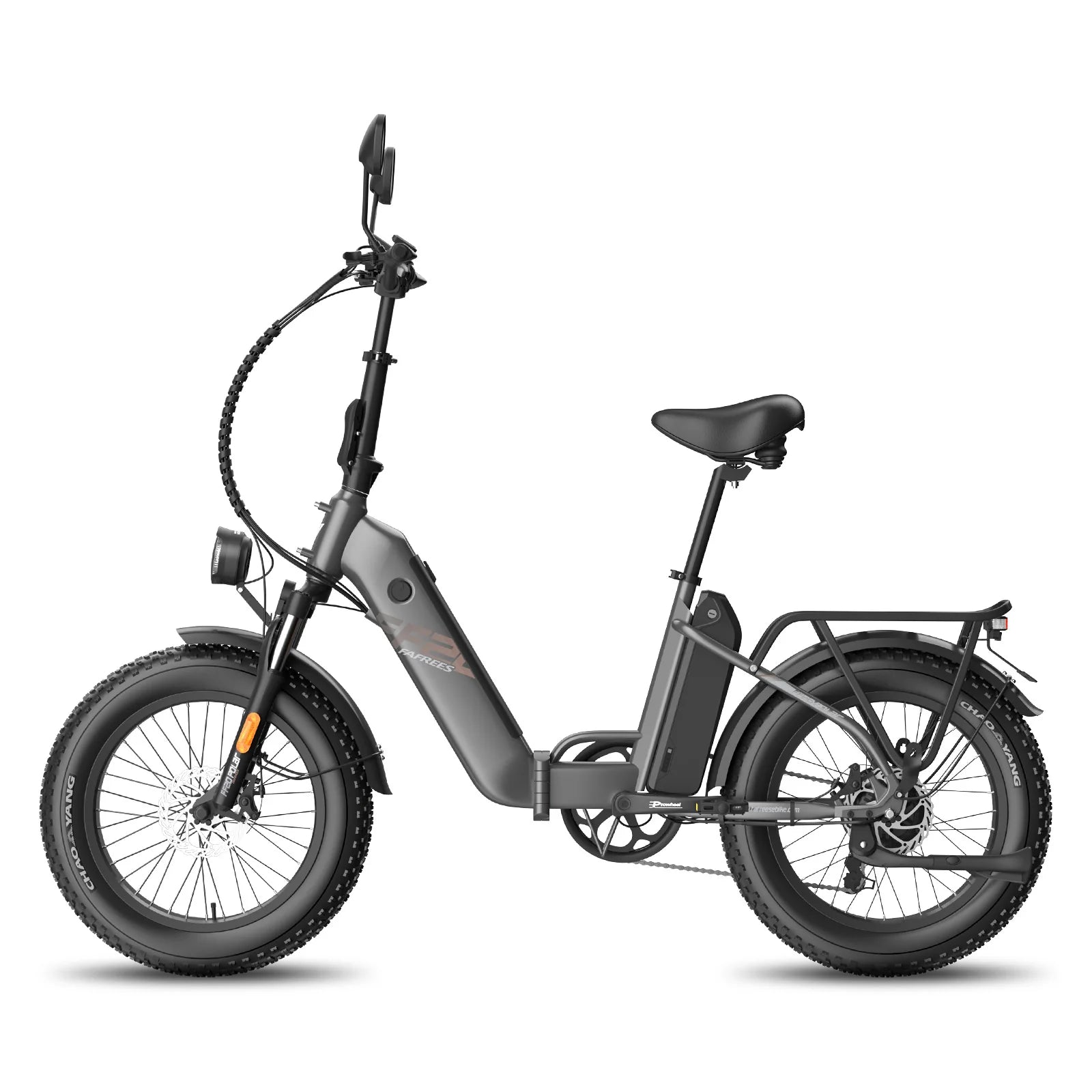 Vélo Électrique FAFREES FF20 Polar - Moteur 500W Batterie 48V24Ah Pneus De 20 Pouces Frein à Disque Mécanique - Gris