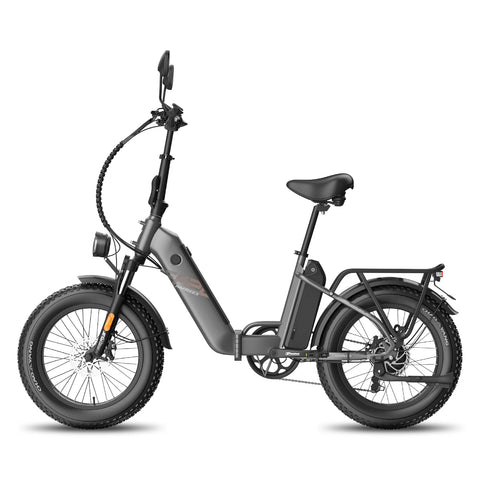 FAFREES FF20 Polar Vélo Électrique - Moteur 500W Batterie 48V13.4AH*2 Pneus 20 Pouces - Noir