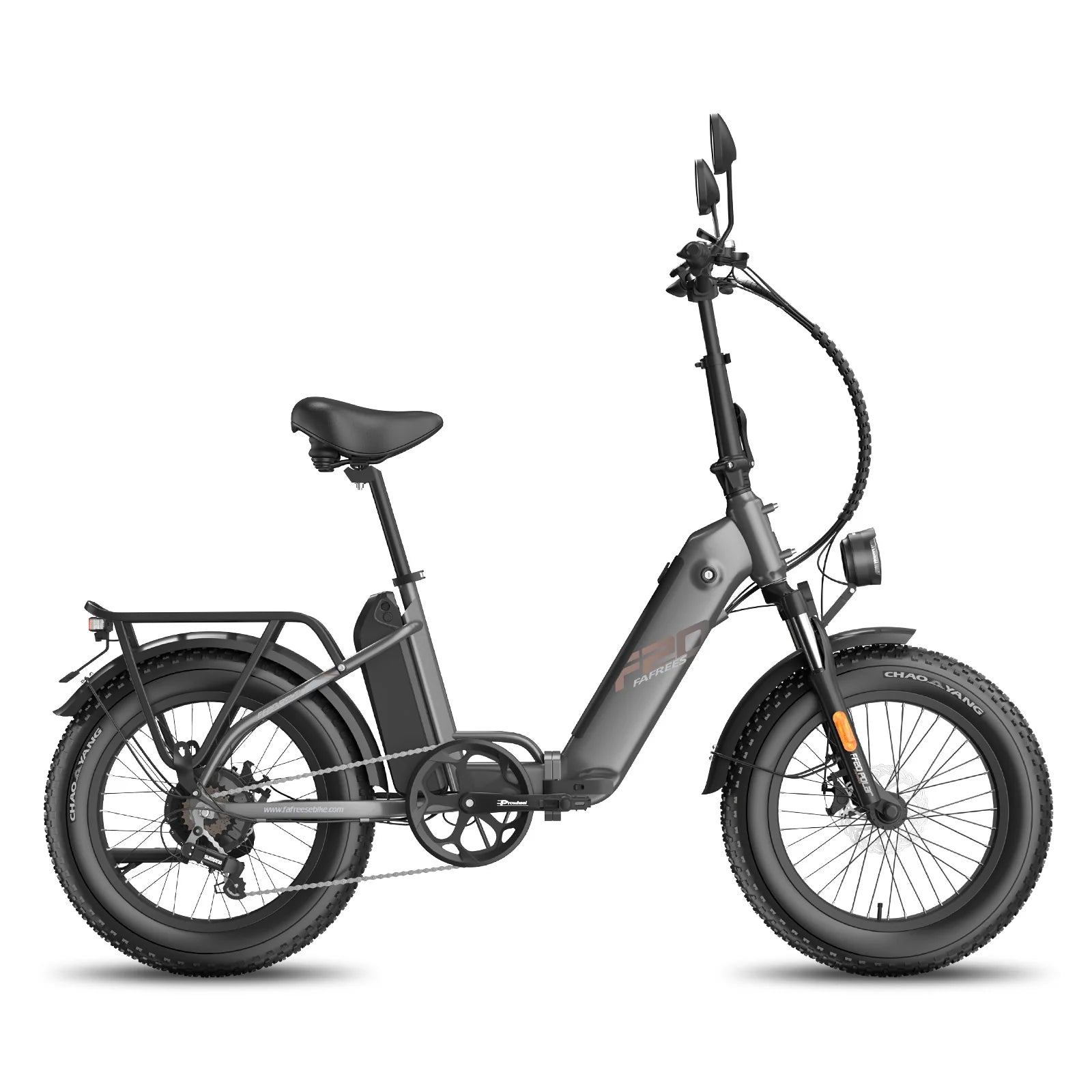 Vélo Électrique FAFREES FF20 Polar - Moteur 500W Batterie 48V24Ah Pneus De 20 Pouces Frein à Disque Mécanique - Gris