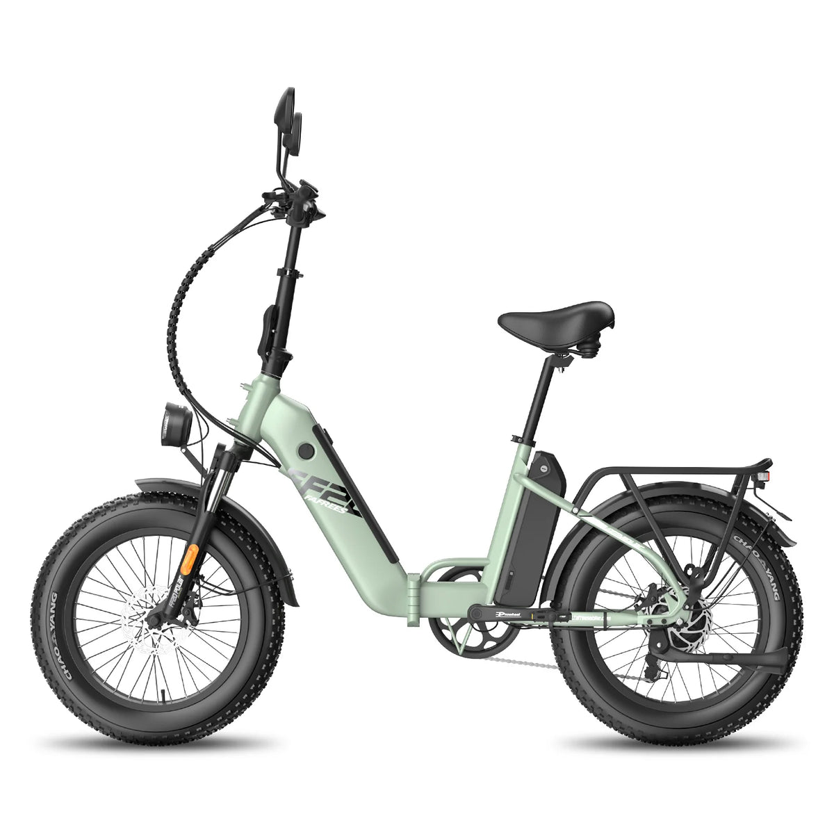 FAFREES FF20 Polar Vélo Électrique - Moteur 500W Batterie 48V13.4AH*2 Pneus 20 Pouces - Vert