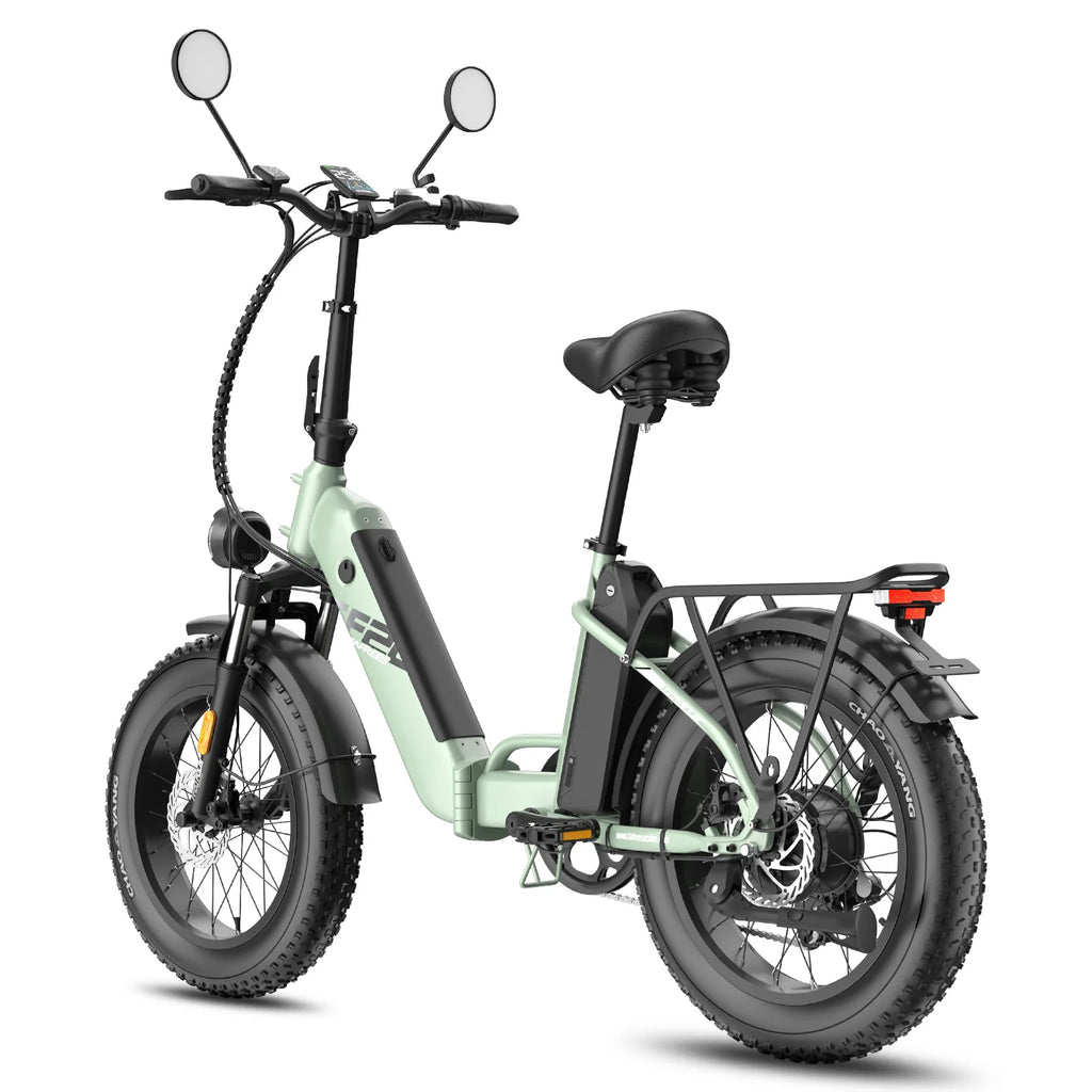 FAFREES FF20 Polar Vélo Électrique - Moteur 500W Batterie 48V13.4AH*2 Pneus 20 Pouces - Vert