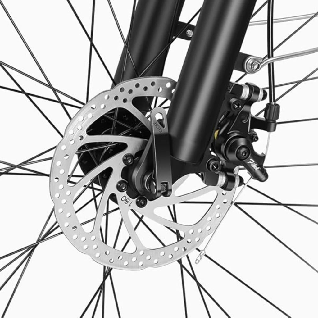 Heybike Cityscape Vélo Électrique - 250W Batterie 36V10Ah Pneus 26 Pouces Freins à Disque - Bleu