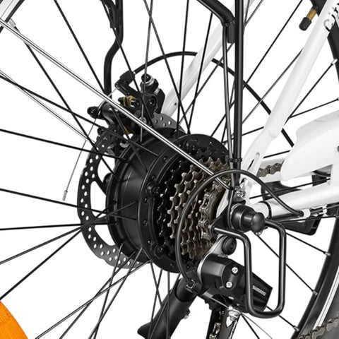 Heybike Cityscape Vélo Électrique - 250W Batterie 36V10Ah Pneus 26 Pouces Freins à Disque - Bleu